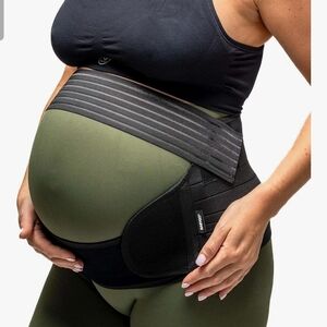 Black and Olive Maternity Support Belt